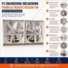 Negative Pressure Cooling Fan, FRP, 380, Electric - view 3
