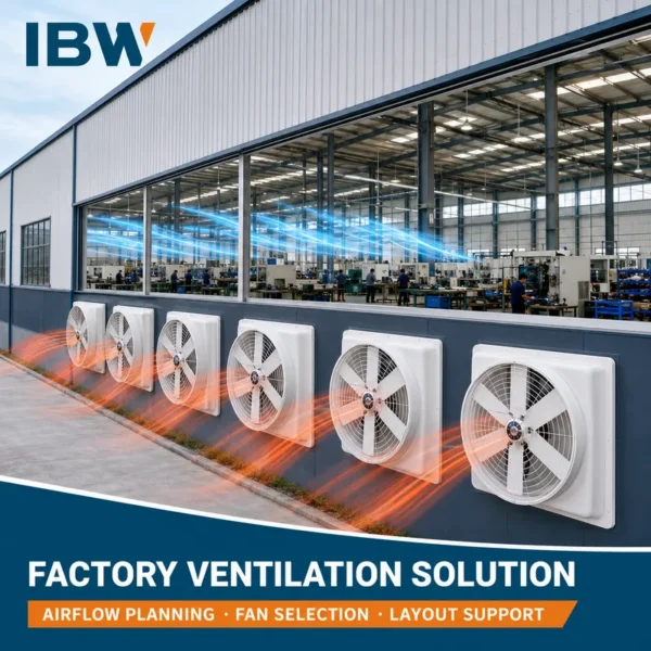 Negative Pressure Exhaust Fan, 1260mm, IP55, FRP, 38000m3h - view 5