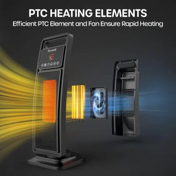 Newest Heater, 2000w, Electric, Plastic - view 5