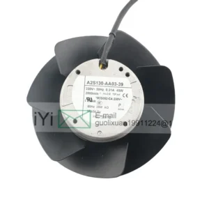 Noise A2s130-aa03-39 Cooling Fan, AC230V, 45W, 0.31A, 13CM