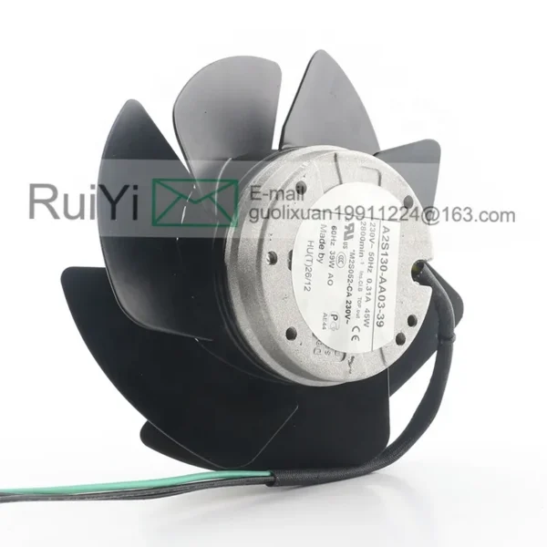 Noise A2s130-aa03-39 Cooling Fan, AC230V, 45W, 0.31A, 13CM - view 4