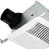 Noise Bathroom Extraction Fan, Electric, Plastic - view 3