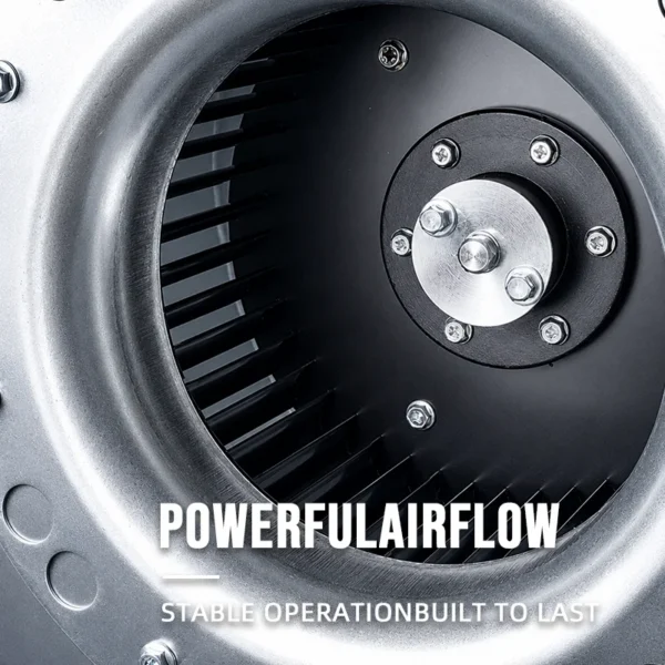 Noise Centrifugal Ventilation Fan, 380 V, Corded Electric - view 5