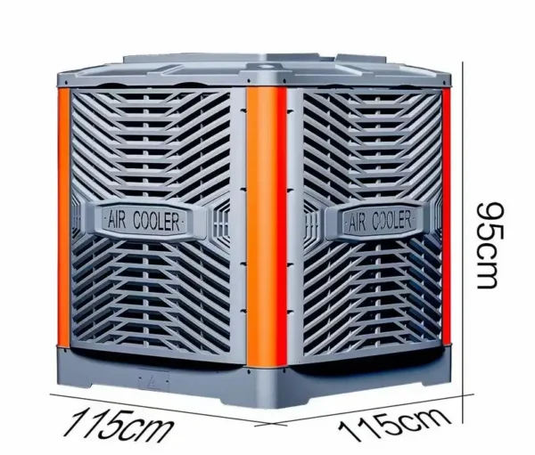 Noise Industrial Air Cooler, Wall - view 3