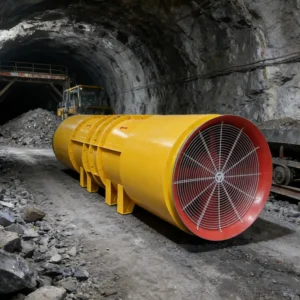 Noise-reducing Tunnel-specific Ventilation Fan, 380 V, 200 kW