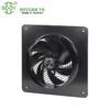 Noise Wall-mounted Axial Extractor, 370x88mm, Stainless, Steel