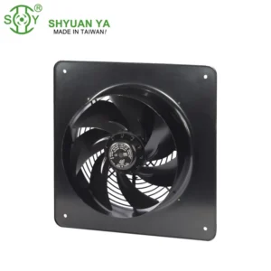 Noise Wall-mounted Axial Extractor, 370x88mm, Stainless, Steel
