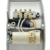 Noise Wall-mounted Axial Extractor, 370x88mm, Stainless, Steel - view 2