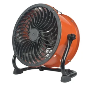 Oil Bearing, Axial, Cast, 10 in, 300 Cm, Duct Fan, Cast Iron