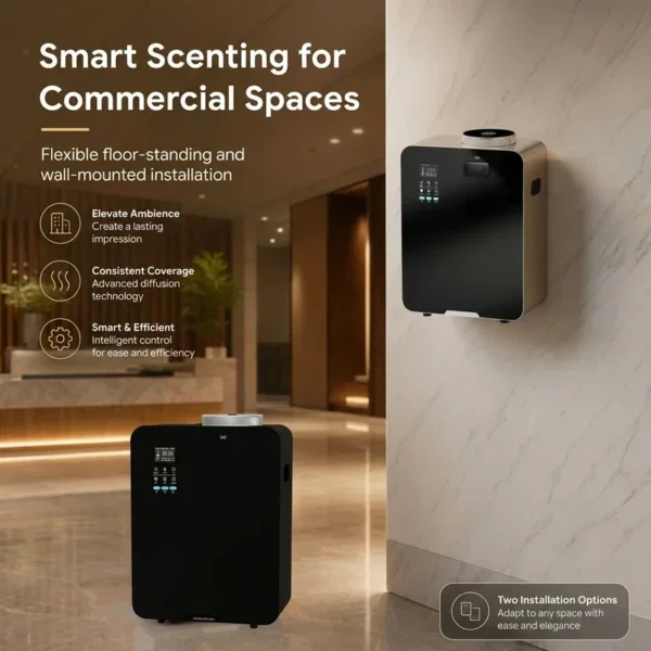Oil Diffuser Air Conditioner, Wall, 12, > 200 mL