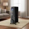 Oil-filled Radiator, 1500W, LED, Portable - view 2