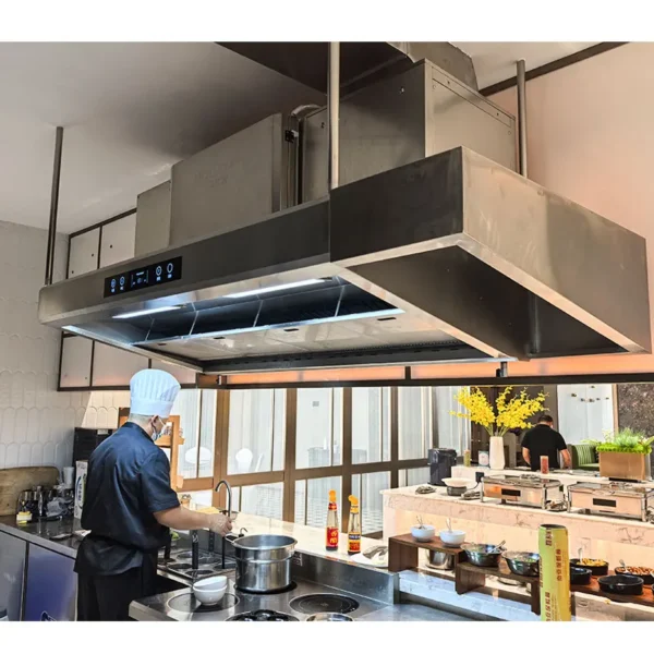 Oil Smoke Exhaust Fan, 3200~4800m³, All in one - view 5