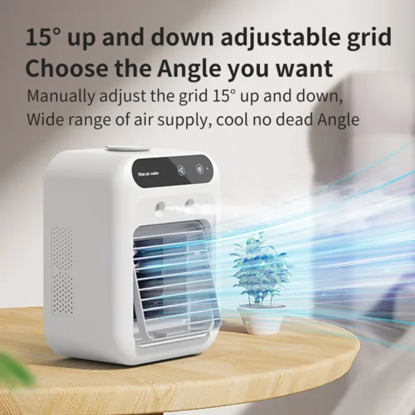 One Air Conditioner, Portable, USB, Plastic - view 3