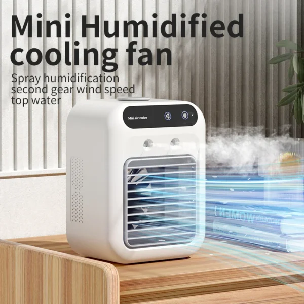 One Air Conditioner, Portable, USB, Plastic - view 4