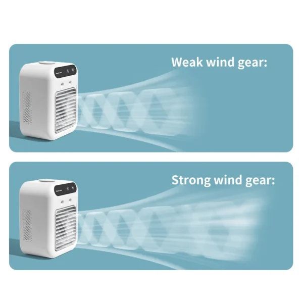 One Air Conditioner, Portable, USB, Plastic - view 6