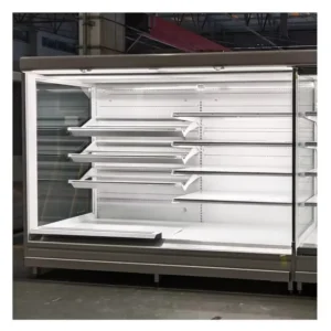 Open Vertical Display Refrigerator, 220 V, Glass