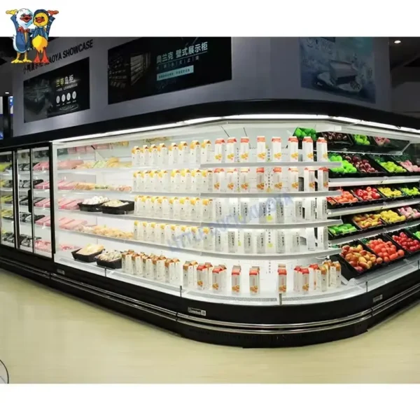 Open Vertical Display Refrigerator, 220 V, Glass - view 2