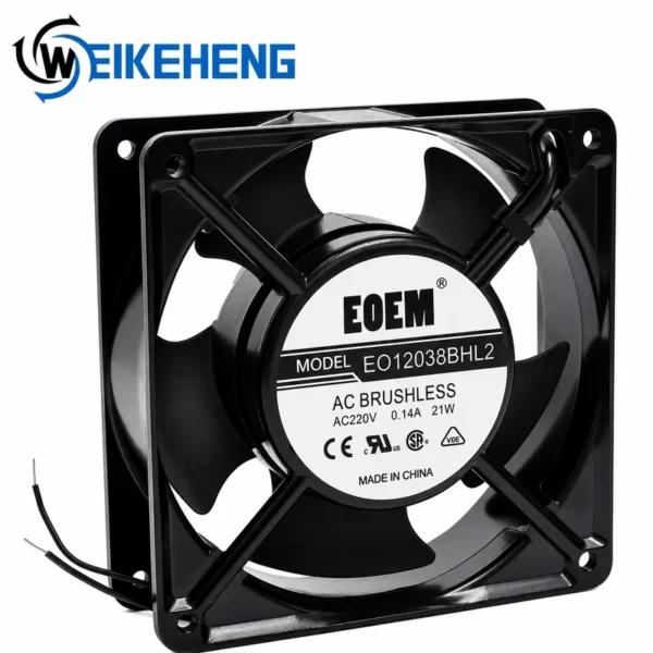 Original Fan, 220VAC, 0.14A, 21W, 12038