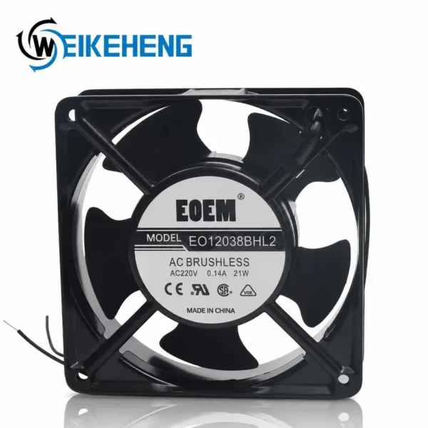 Original Fan, 220VAC, 0.14A, 21W, 12038 - view 2