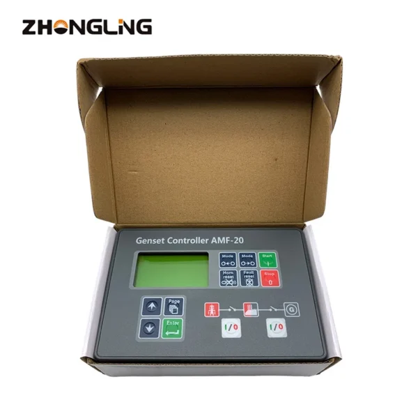 Original Generador Control Panel, AMF-20, AMF - view 3