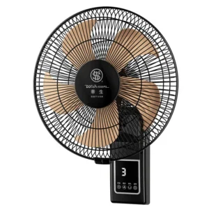 Oscillating Air Cooling Fan, aluminum, Wall