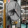 Oscillating Air Cooling Fan, Wall, Electric, Metal - view 3