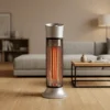 Oscillating Carbon Fiber Heater, 900W, Plastic