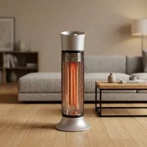 Oscillating Carbon Fiber Heater, 900W, Plastic
