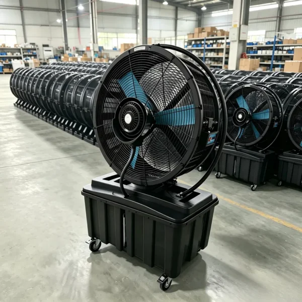 Oscillating Industrial Mist Fan, QD-920M, 220 V, Electric - view 6