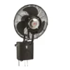 Oscillating Mist Fan, Wall, Electric, Metal - view 2