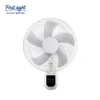 Oscillating Plastic Bathroom Fan, 18-Inch, Electric