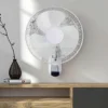 Oscillating Plastic Bathroom Fan, 18-Inch, Electric - view 4