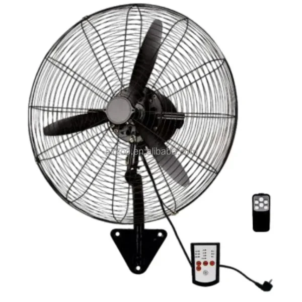 Oscillating Wall Mount Fan, 110 V