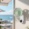 Oscillating Wall Mount Fan, Electric, Plastic - view 6