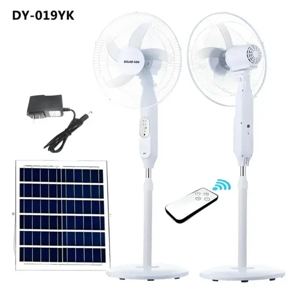 Oscillating Wall Mounted Fan, 16/18-Inch, Solar