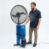 Outdoor Mist Fan, TAYO, 240V, Cast Iron