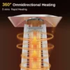 Outdoor Patio Heater, 5, Aluminum - view 6