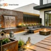 Outdoor Patio Heater, Steel, gas fireplace - view 6