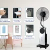 Outdoor Plastic Mist Fan, 16-Inch, 3.1L - view 5