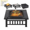 Pack Smokeless Pool Stove, Steel, Marine Grade Steel