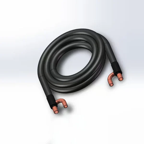Packless Double-wound-helix Water-source Condenser - view 2
