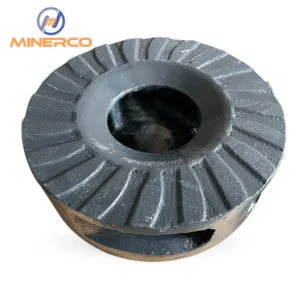 Painted Slurry Pump, MINERCO, 4-Blade