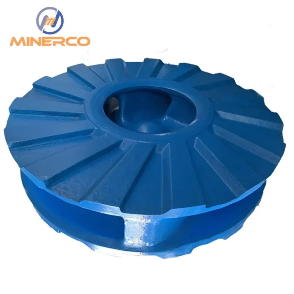 Painted Slurry Pump, MINERCO, 4-Blade - view 2