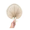 Palm Leaf Hand Fan, Plastic, Manual - view 5
