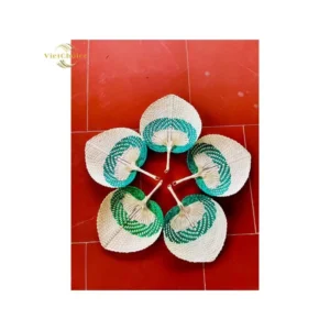 Palm Leaf Hand Fan, Portable, Manual
