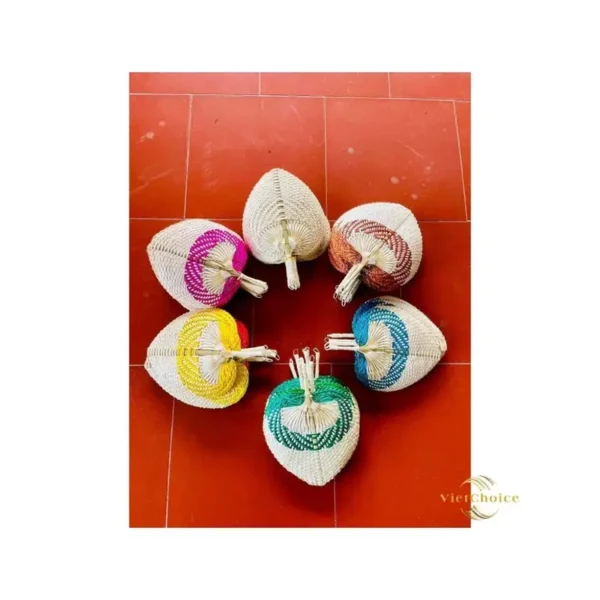Palm Leaf Hand Fan, Portable, Manual - view 5