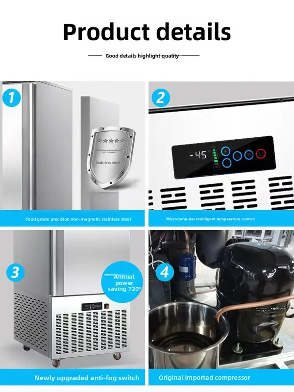 Pans Shock Freezer, 220V-240V, 201 - view 2