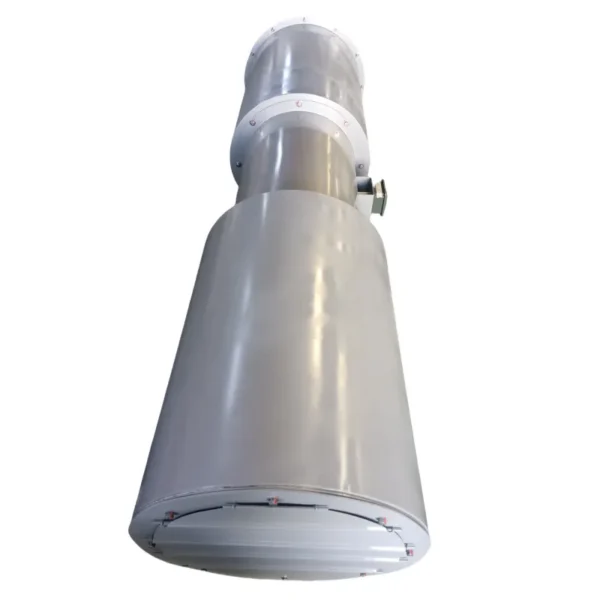 Park Jet Exhaust Fan, 450mm, 2kW, Stainless, Steel - view 2