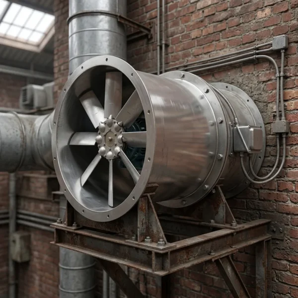 Park Jet Exhaust Fan, 450mm, Axial, 2kW, 380V - view 4