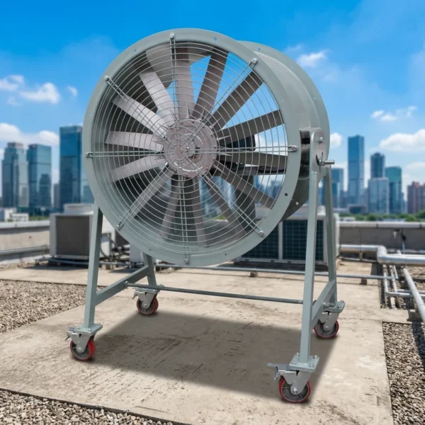 Park Jet Exhaust Fan, 450mm, Axial, 2kW, 380V - view 5